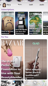 snapchat discover ads